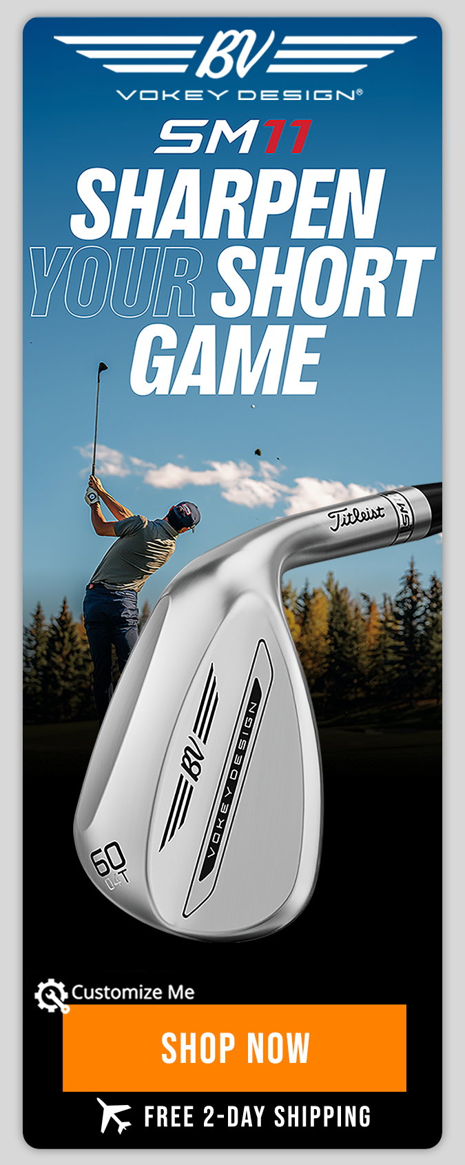 Titleist Vokey SM11 Wedges | Free 2-Day Shipping