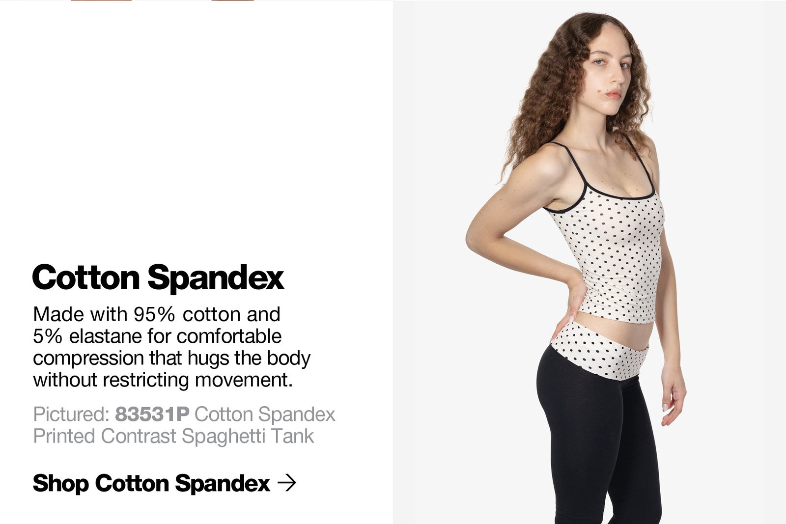 Cotton Spandex Tanks