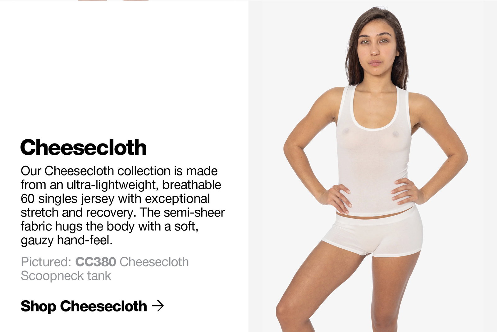 Cheesecloth Tanks