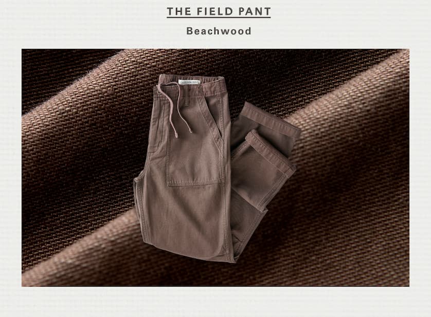 The Field Pant - Beachwood