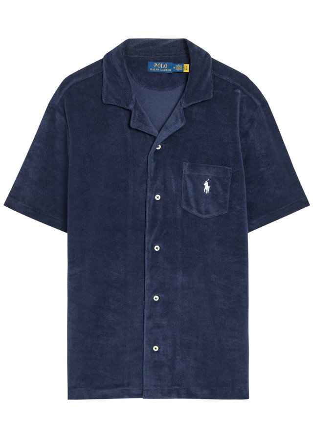 POLO RALPH LAUREN Logo-embroidered terry shirt