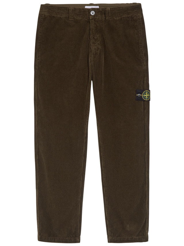 STONE ISLAND Straight-leg corduroy trousers