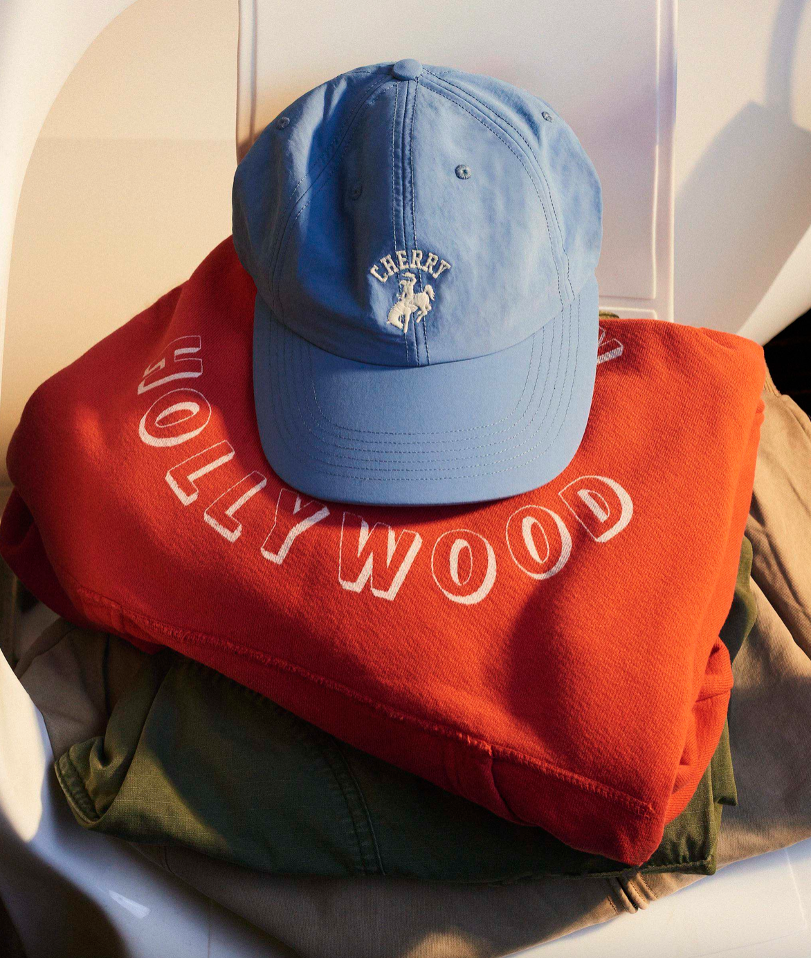 CHERRY LOS ANGELES Blue cap