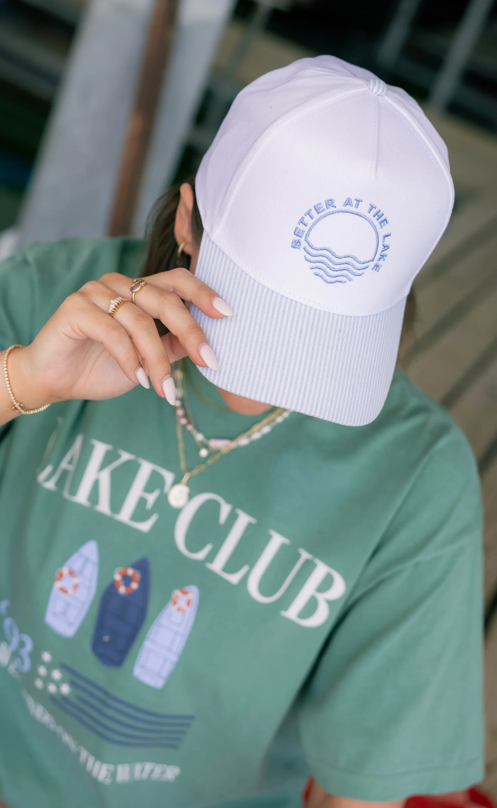 Image of charlie southern x jo johnson overby: better at the lake trucker