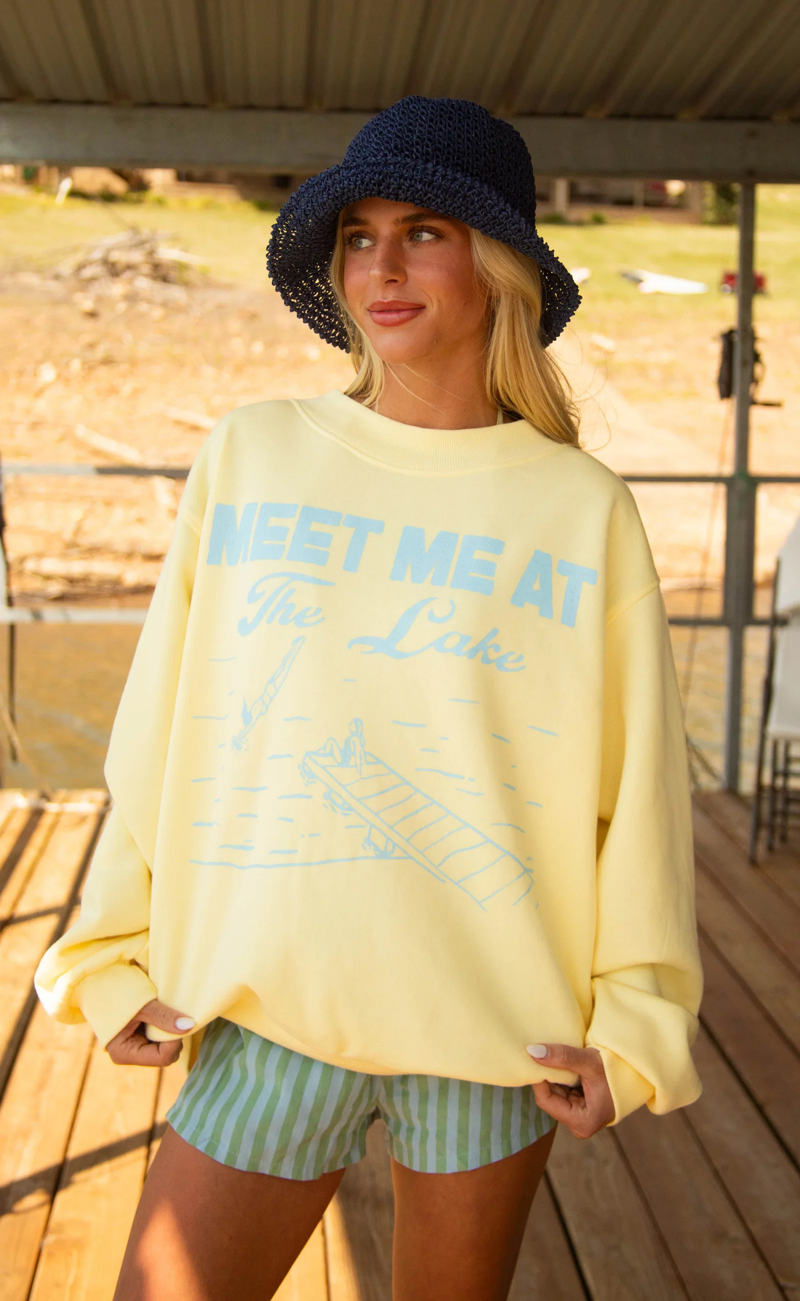 Image of charlie southern: meet me at the lake mockneck