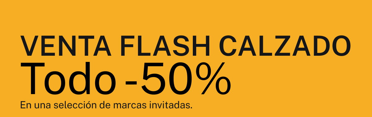 VENTA FLASH CALZADO