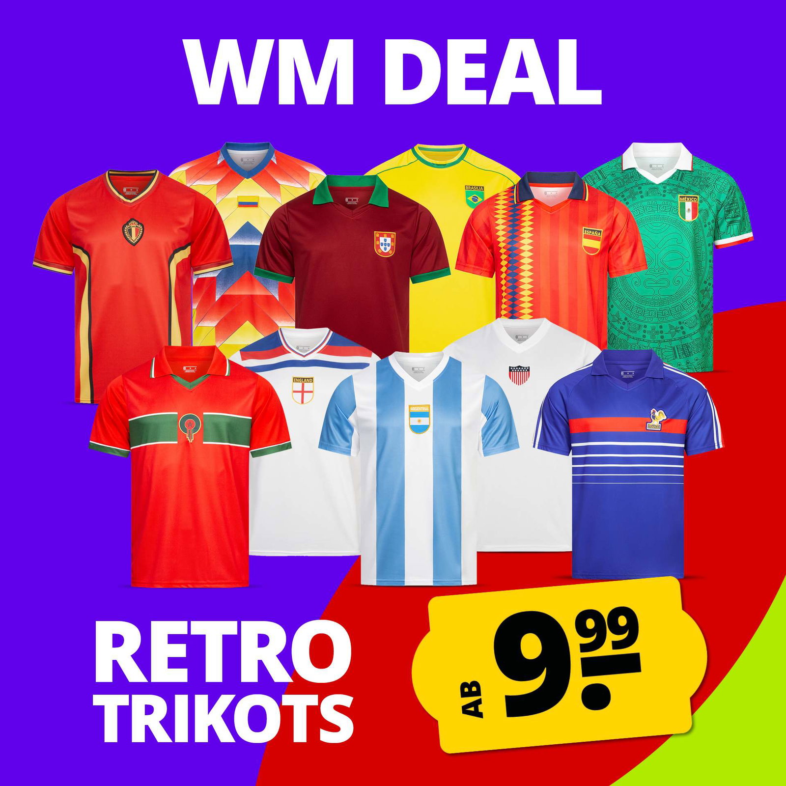 WM 2026 1/4-FINALE DEALS Trikots ab 9,99€