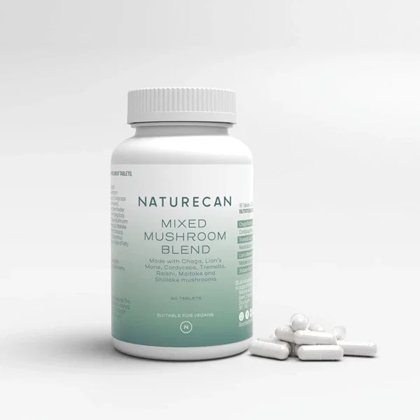 Image of Lion's Mane & Chaga Mushroom Supplement