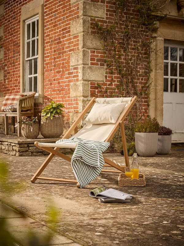 Boucle Deck Chair