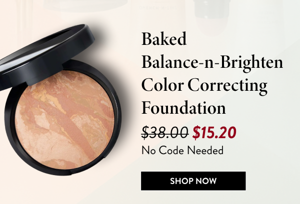 Baked Balance-n-Brighten Color Correcting Foundation | Shop Now