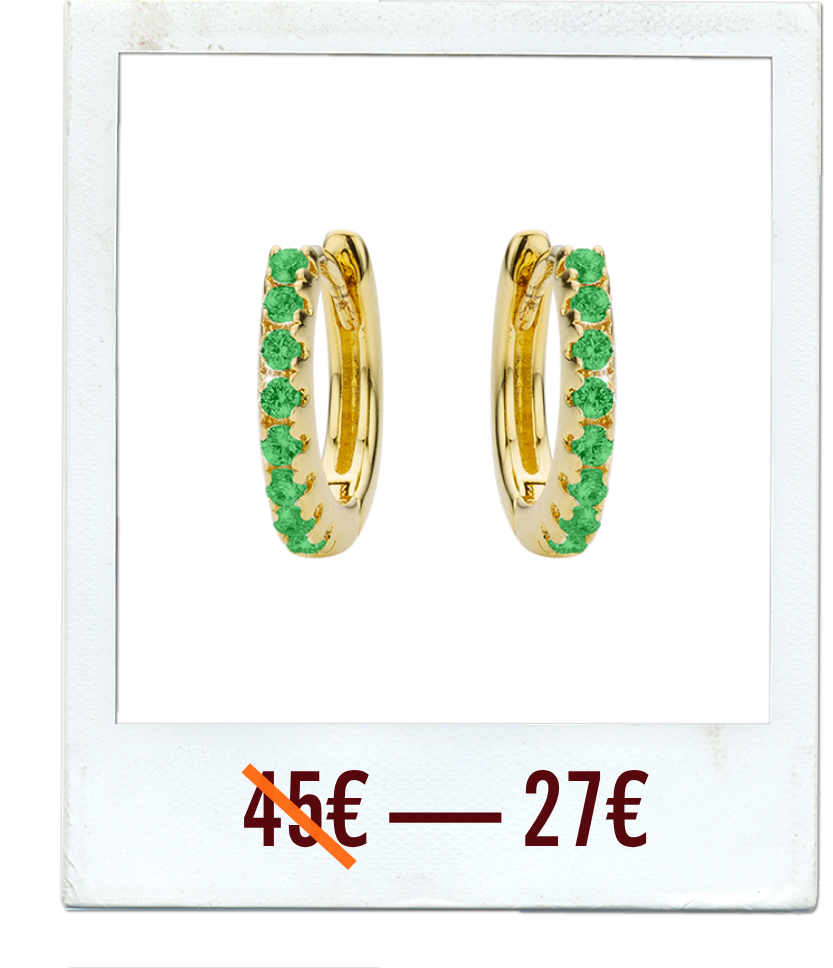 EARRINGS - GREEN DELHI