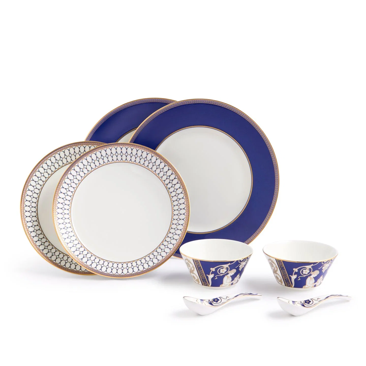 Renaissance Gold 8 Piece Dinnerware Set