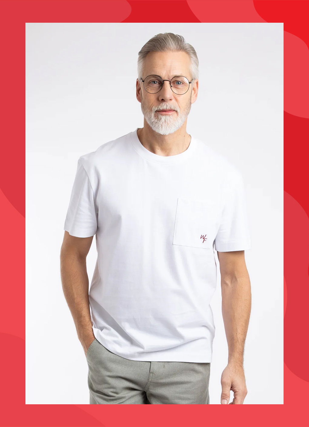 Keaton Super Soft Pocket T-Shirt White