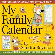 Sandra Boynton, My Family Calendar 2026 - 2027