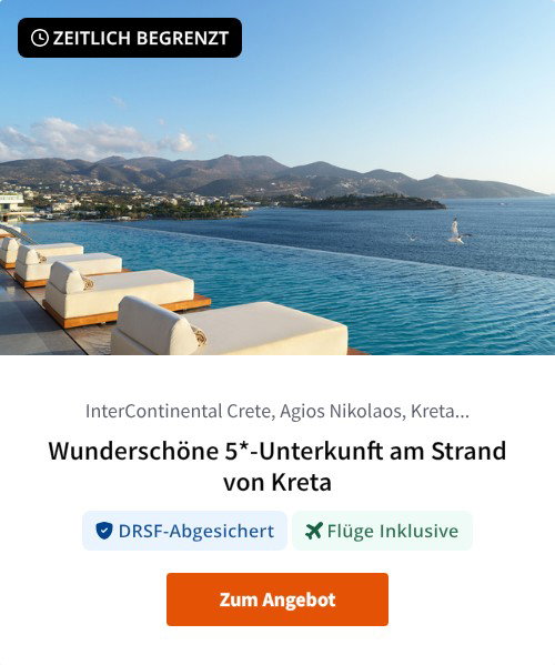 Wunderschöne 5*-Unterkunft am Strand von Kreta