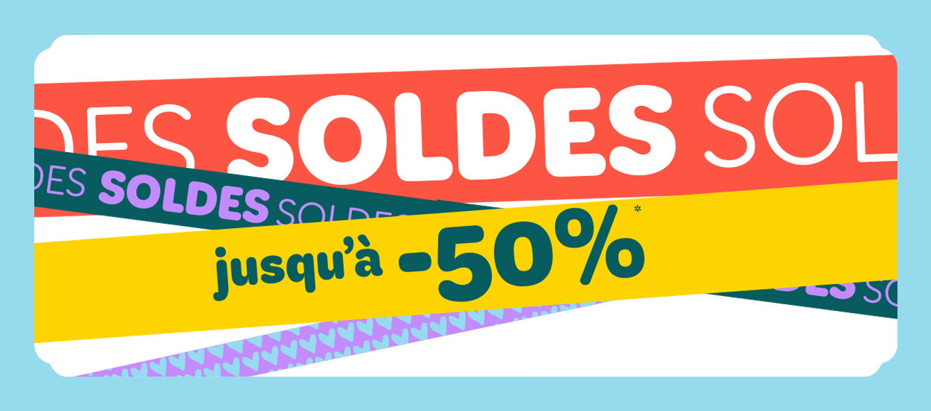 Soldes jusqu'à -50% ! rendez-vous maintenant 