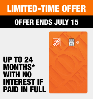 A Home Depot credit card
