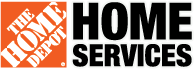 The Home Depot Home Services logo.