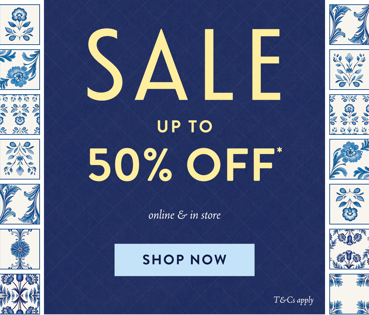 SALE up to 50% OFF >