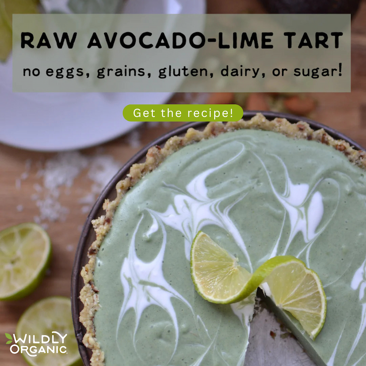 Avocado Lime Tart