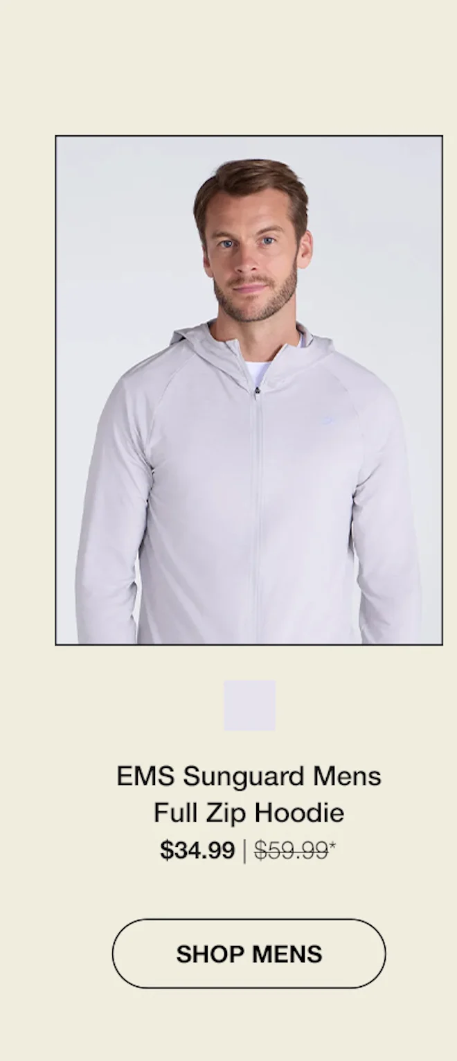 EMS Sunguard Mens Full Zip Hoodie