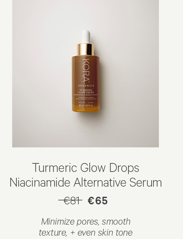 Turmeric Glow Drops Niacinamide Alternative Serum
