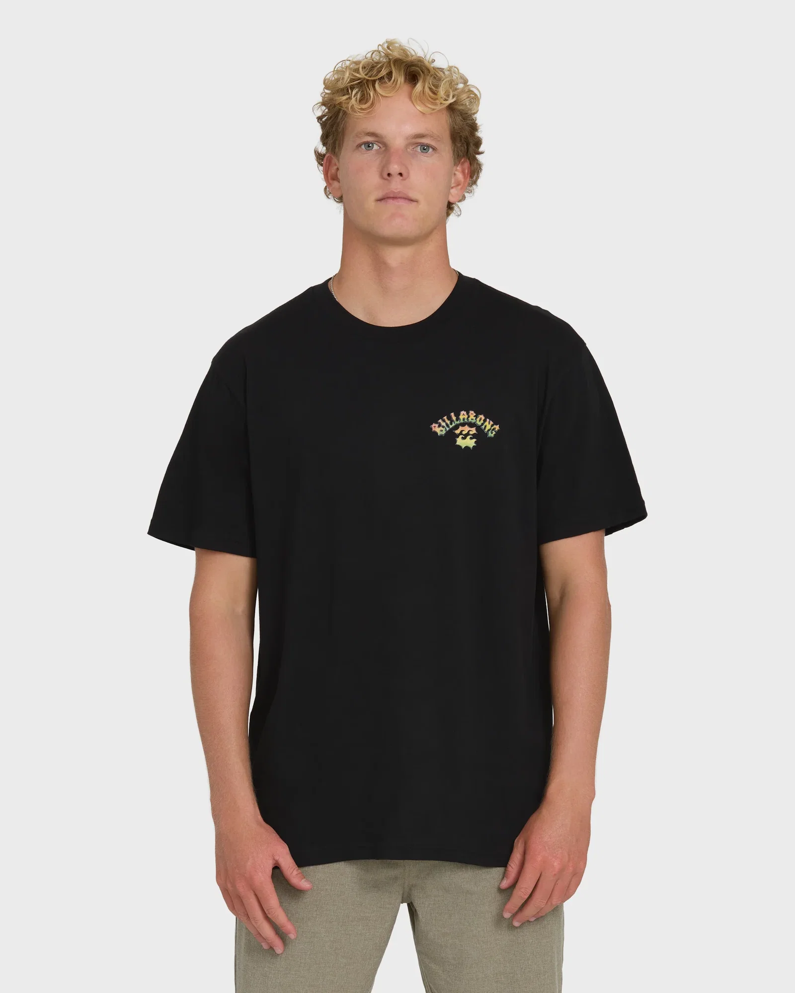 Image of Nanda Ormond Occy Premium Short Sleeve Knit Graphic T-Shirt - Black