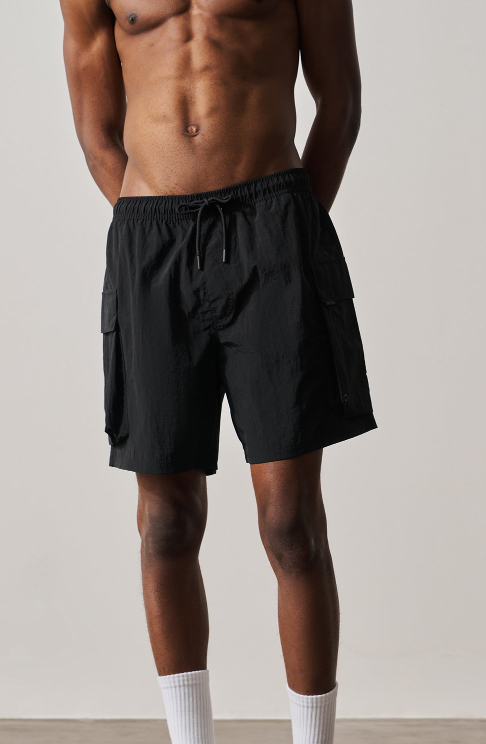 CARGO POCKET SWIM SHORTS