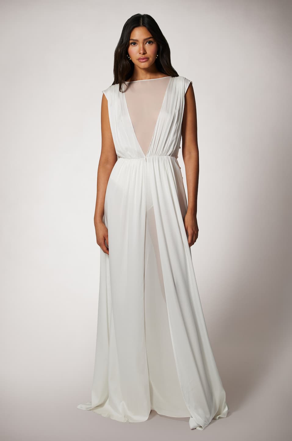 Plissee Gown