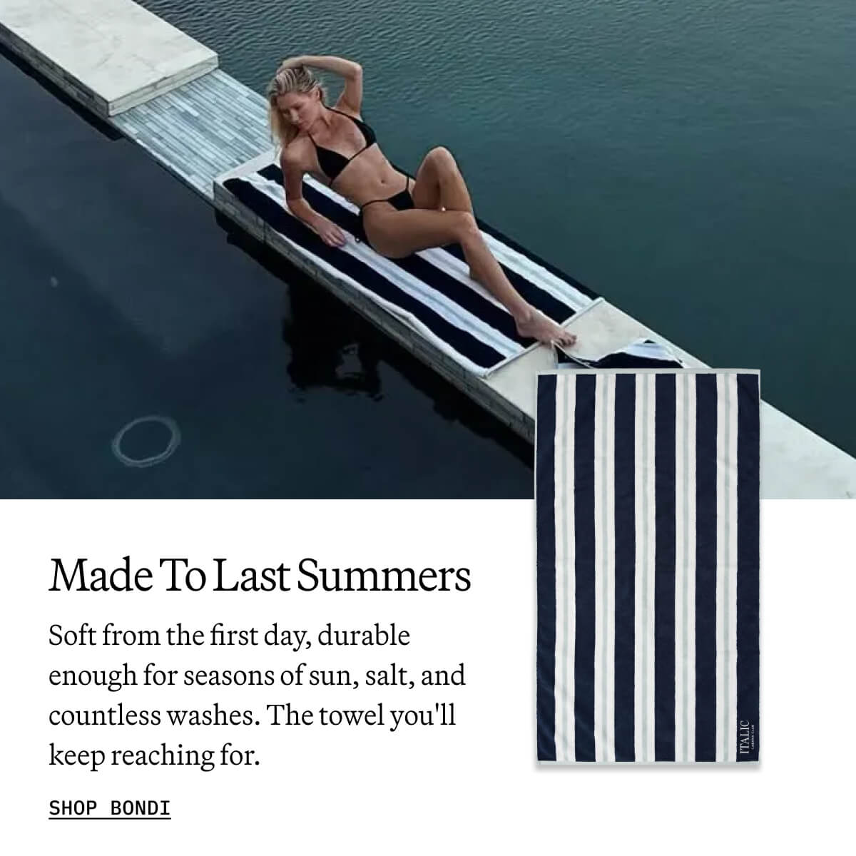 ITALIC | Bondi Towels