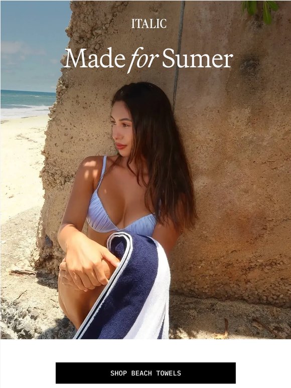 The Beach Towel Worth Owning From Under $100
