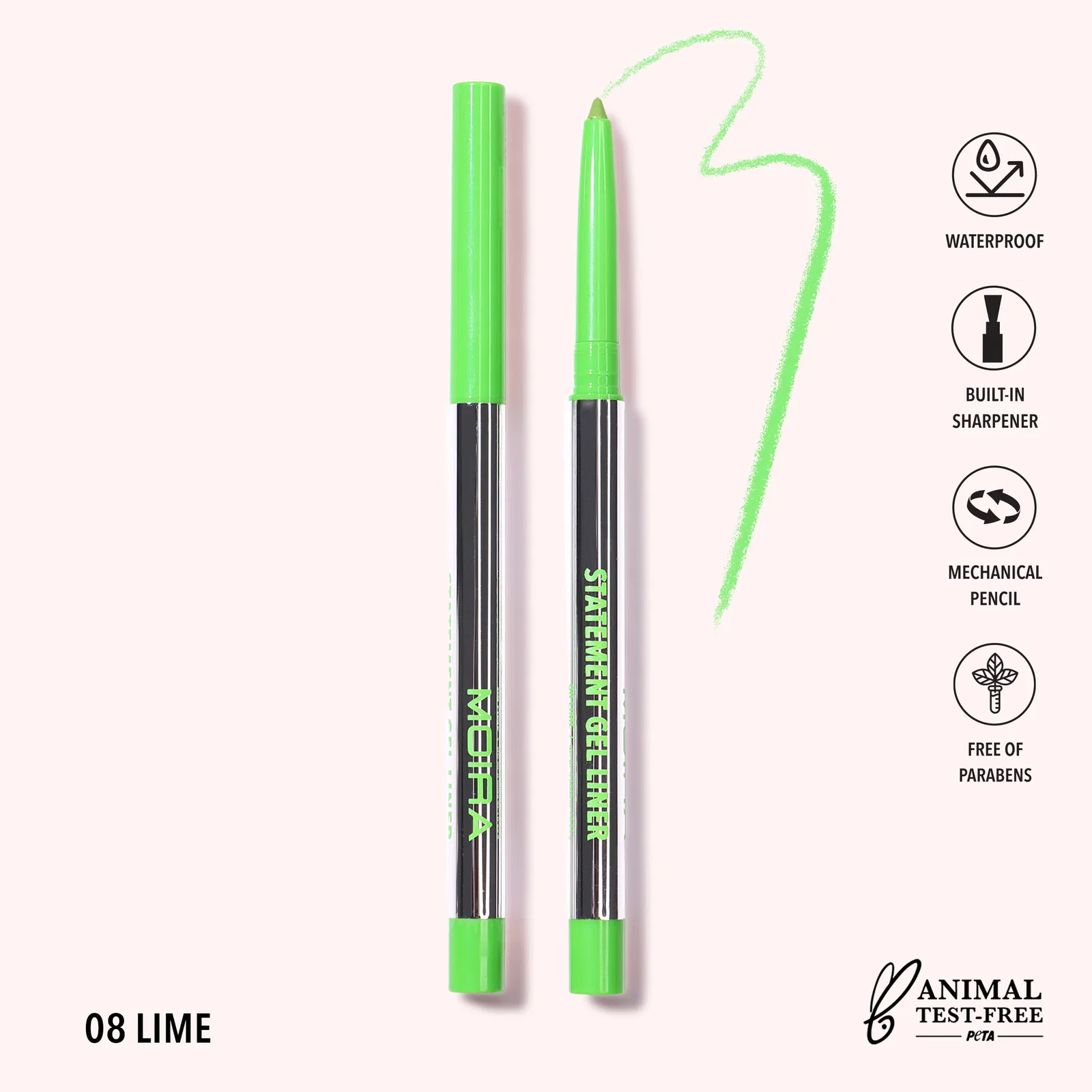Image of Statement Gel Liner (008, Lime)