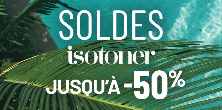 La marque Isotoner jusqu'à moins 60 pour cent