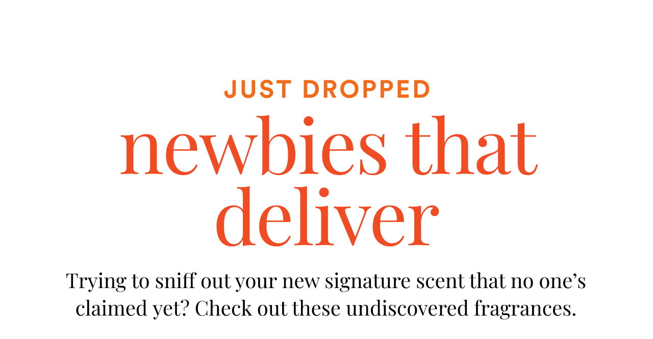 Just dropped | Newvies that deliver | Shop now