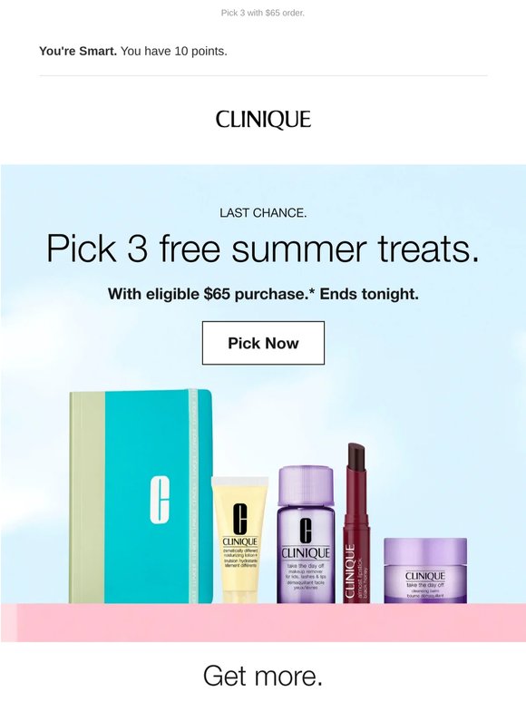 Last call to get summer gifts on us.