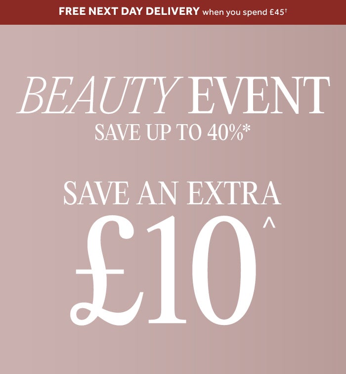 Beauty Event save up to 40%