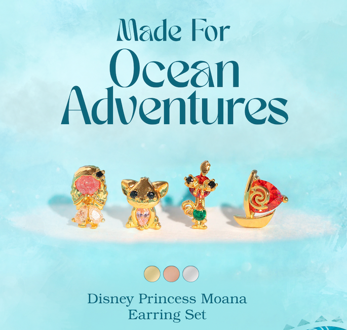 Shop Disney Princess Moana Earring Set!