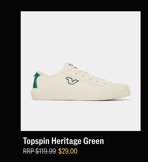 topspin heritage green