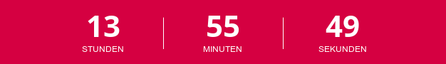 Aktionslaufzeit nur heute, am 09.07.2026, bis 23:59 Uhr.