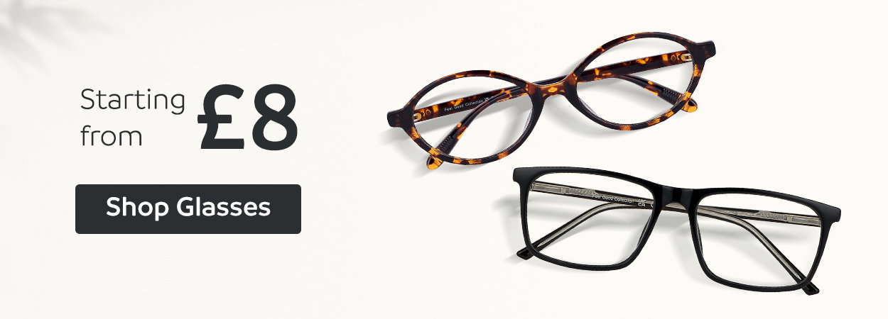 Starting from £8 | Shop Glasses