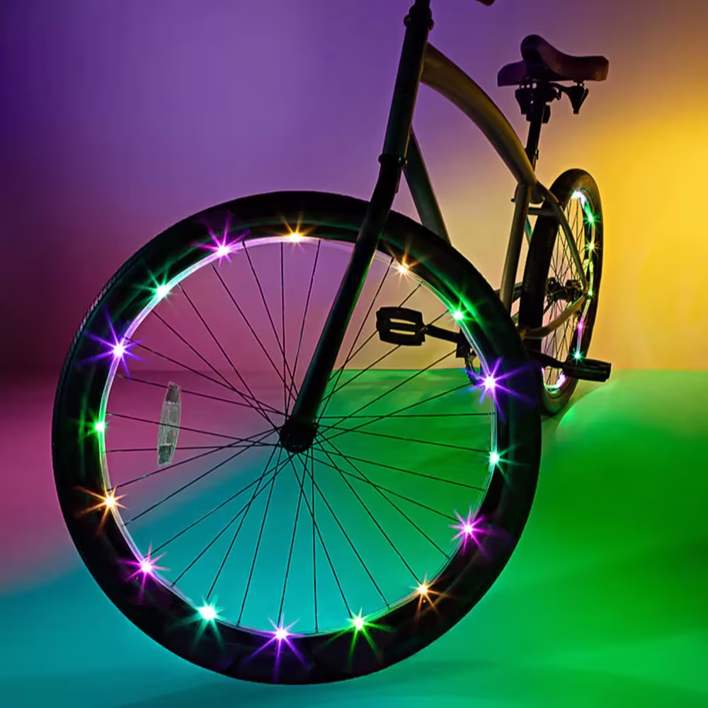 Wheel Brightz LED Bike Wheel Light: Pastel