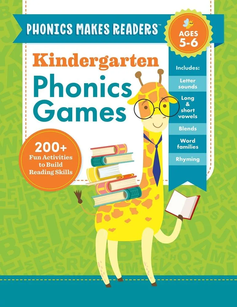 Phonics Makes Readers: Kindergarten Phonics Games cover