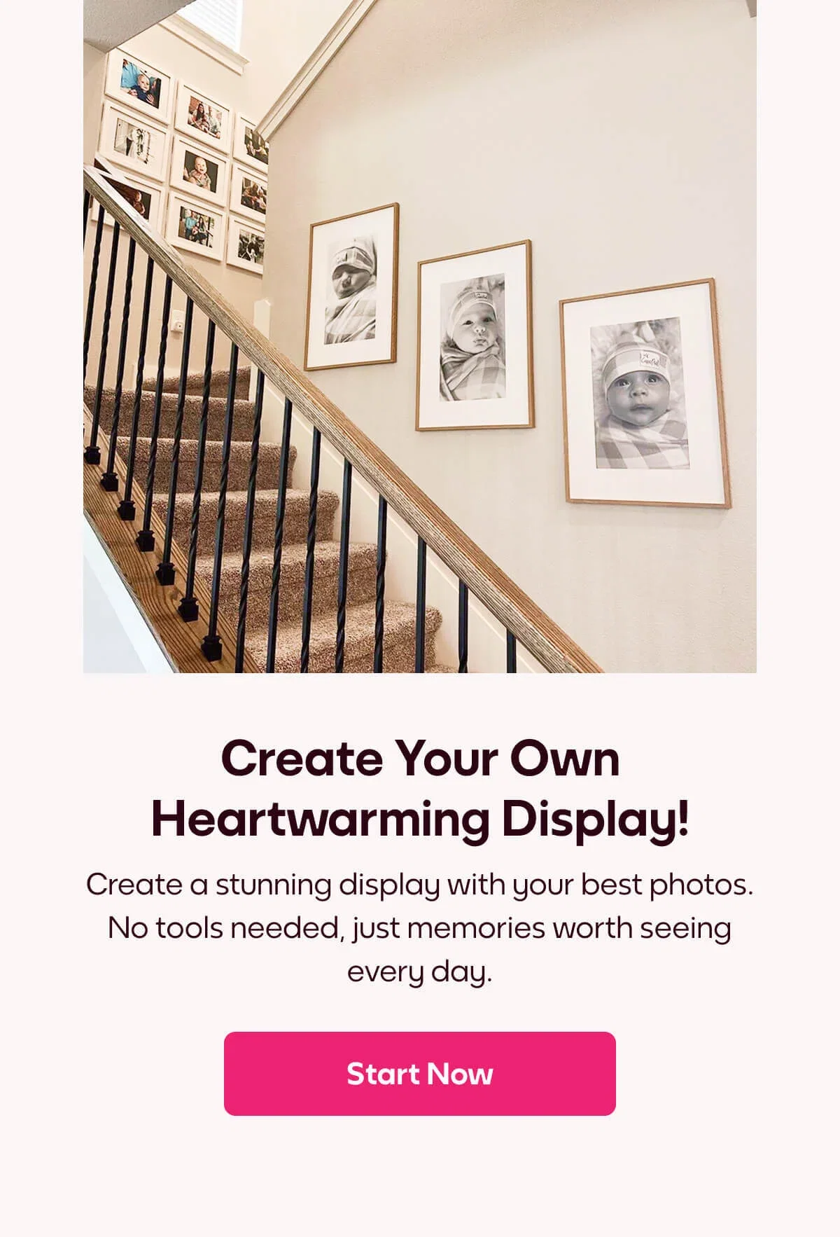 [MIXTILES] Turn an overlooked space into a wall that tells your story with Mixtiles. | ORDER NOW