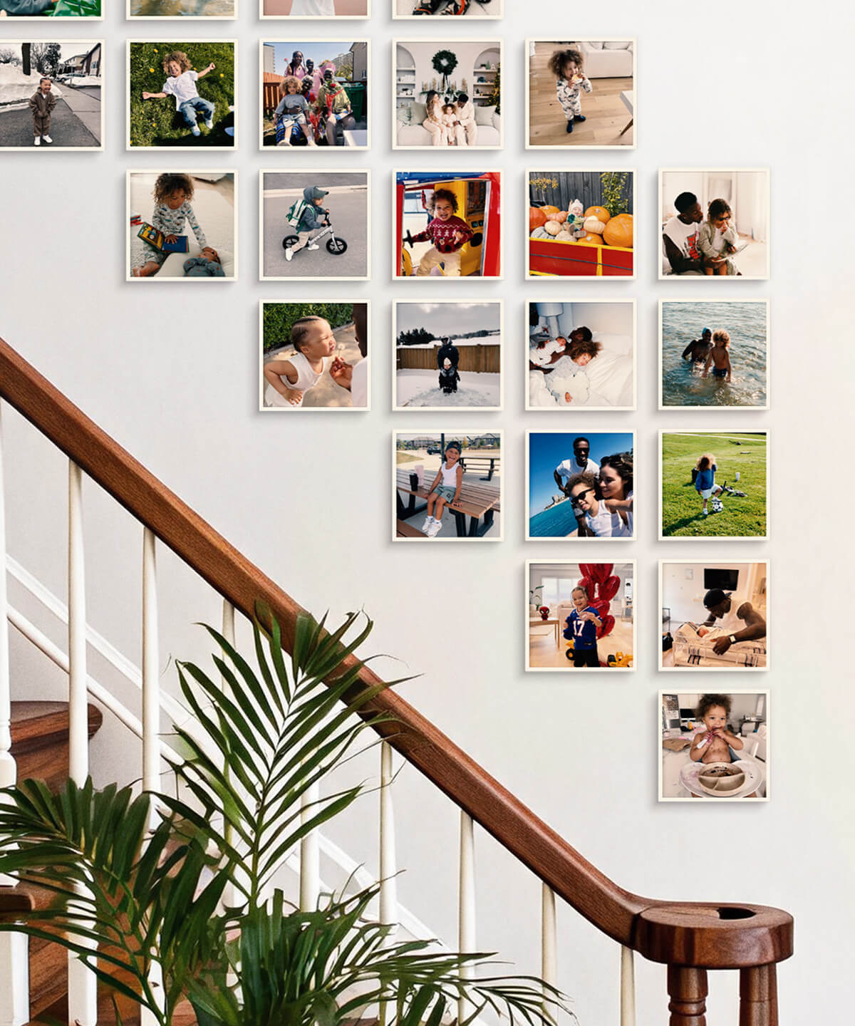 [MIXTILES] Turn an overlooked space into a wall that tells your story with Mixtiles. | ORDER NOW
