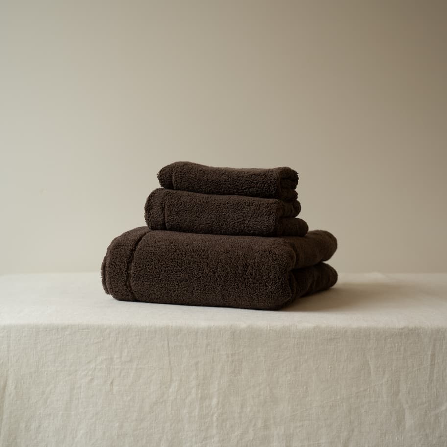 Somn Home Asobi Single Towel Set Chocolate Martini