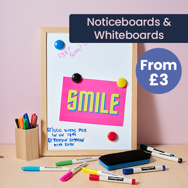 Noticeboards & Whiteboards From £3