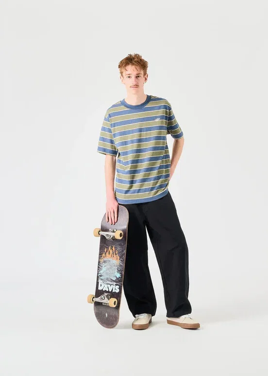 NEW BALANCE THIN STRIPED TEE