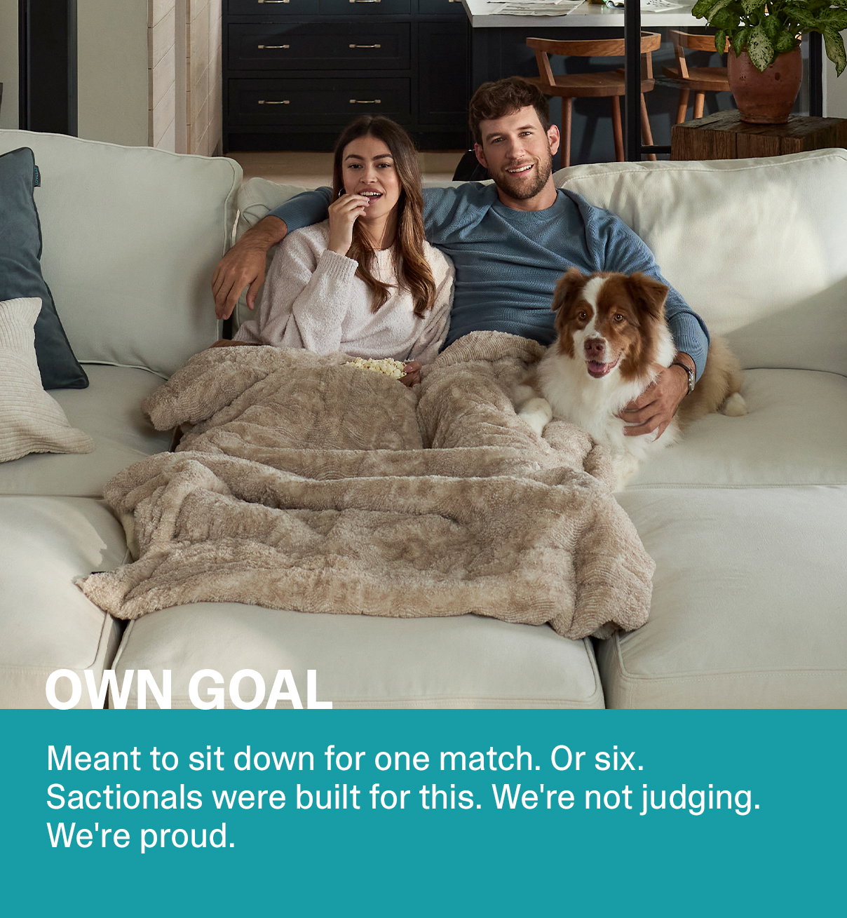 Own Goal | Meant to sit down for one match. Or Six. Sactionals were built for this. We're not judging.