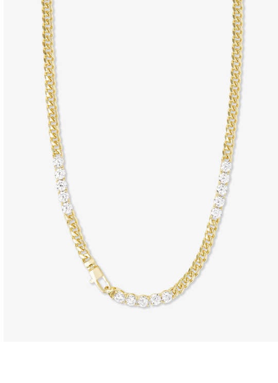 Julian's Obsessed with Diamonds Necklace 6.8mm
