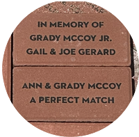 Grady McCoy Memorial Brick Pavers